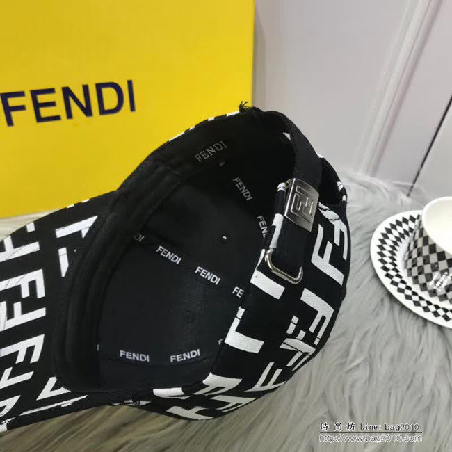 FENDI芬迪 百搭款棒球帽 時尚防曬鴨舌帽 6881684 LLWJ8580